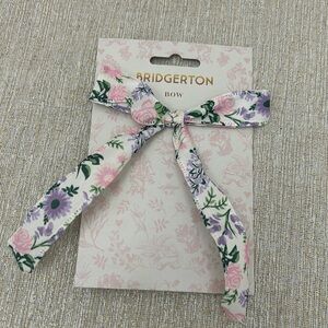 Bridgerton Floral Bow